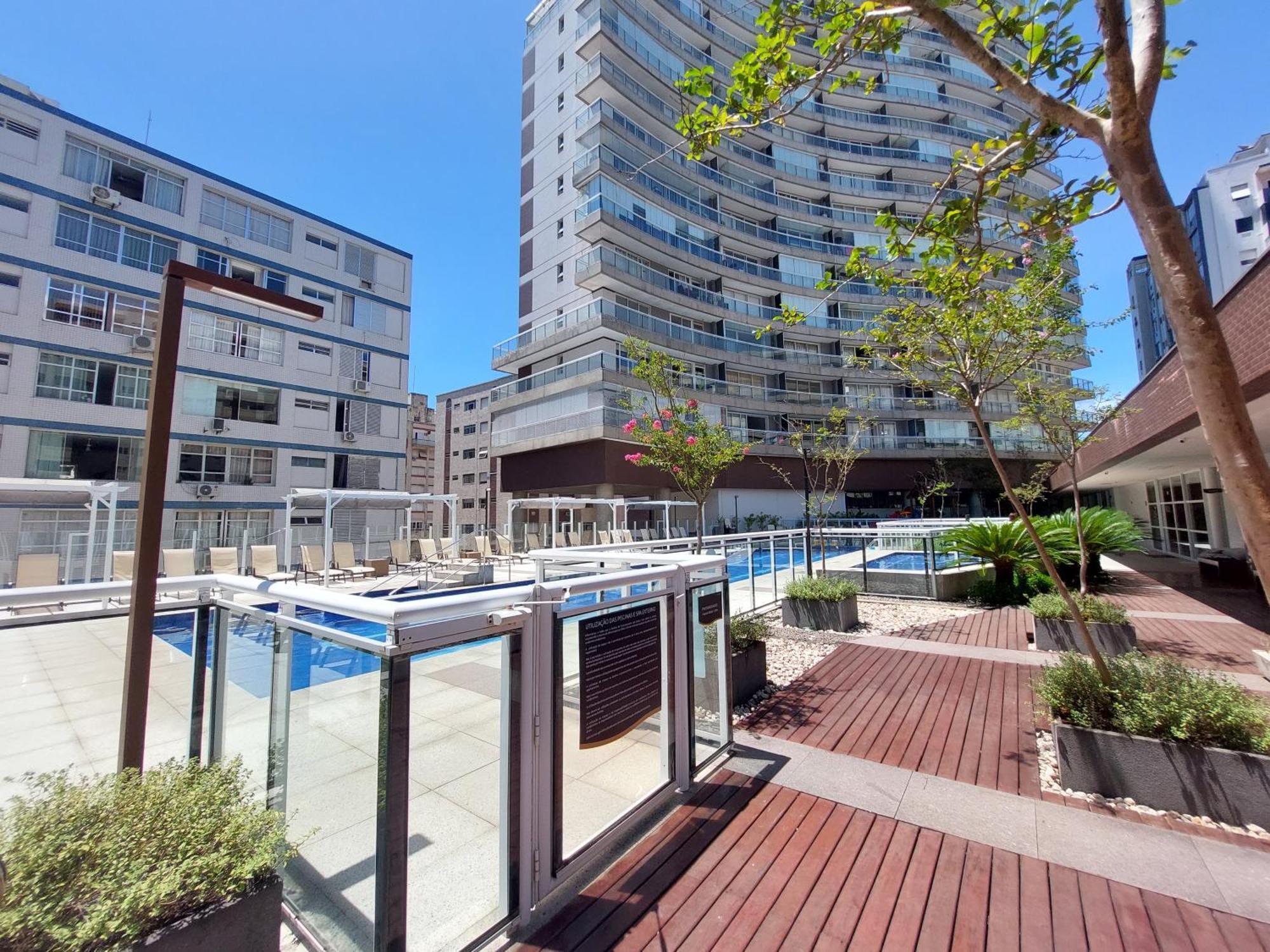 BOOK SANTOS - Unlimited 2012 - Sofisticação Vista Mar Apartamento Exterior foto