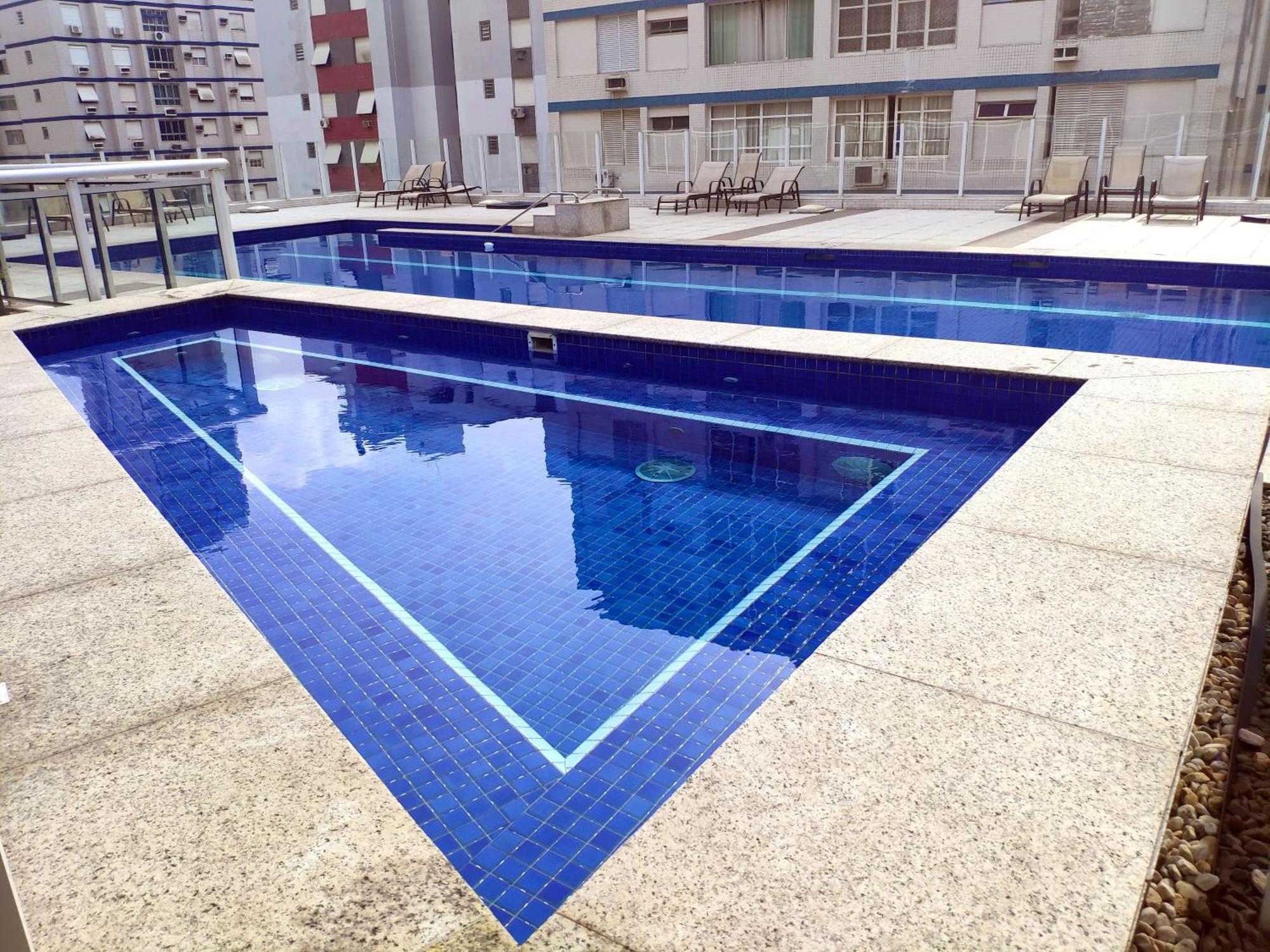 BOOK SANTOS - Unlimited 2012 - Sofisticação Vista Mar Apartamento Exterior foto